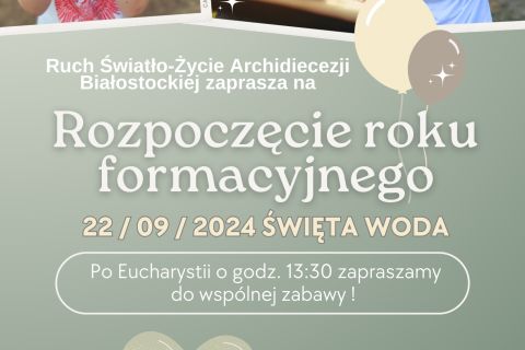 Piknik z okazji Rozpoczęcia Roku Formacyjnego 22.09.24