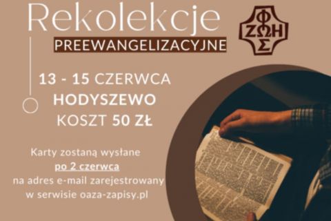 Informacje na temat rekolekcji preewangelizacyjnych