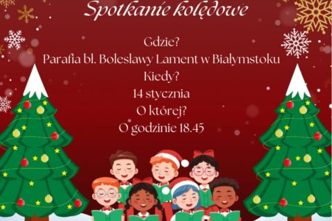 Diakonii Modlitwy - styczeń, wspólne śpiewanie kolęd