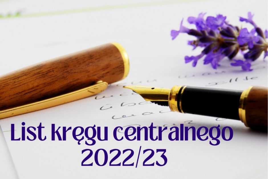 List kręgu centralnego 2022/23