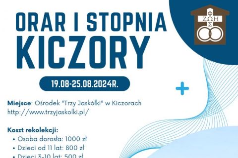 ORAR I st. Kiczory - dodatkowe miejsca